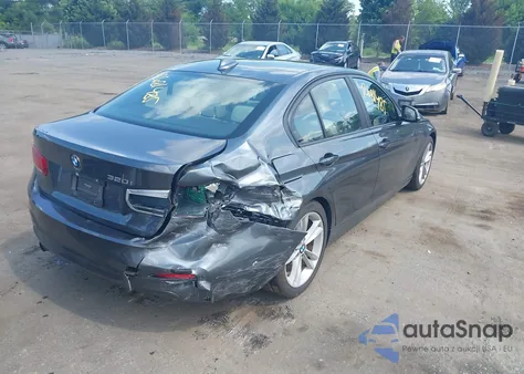 2016 BMW 320I from USA, damaged, VIN WBA8A9C57GK622585
